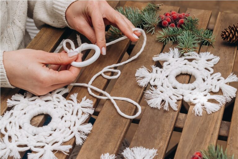 christmas handmade decor in eco style macrame snow 2022 11 09 20 51 44 utc