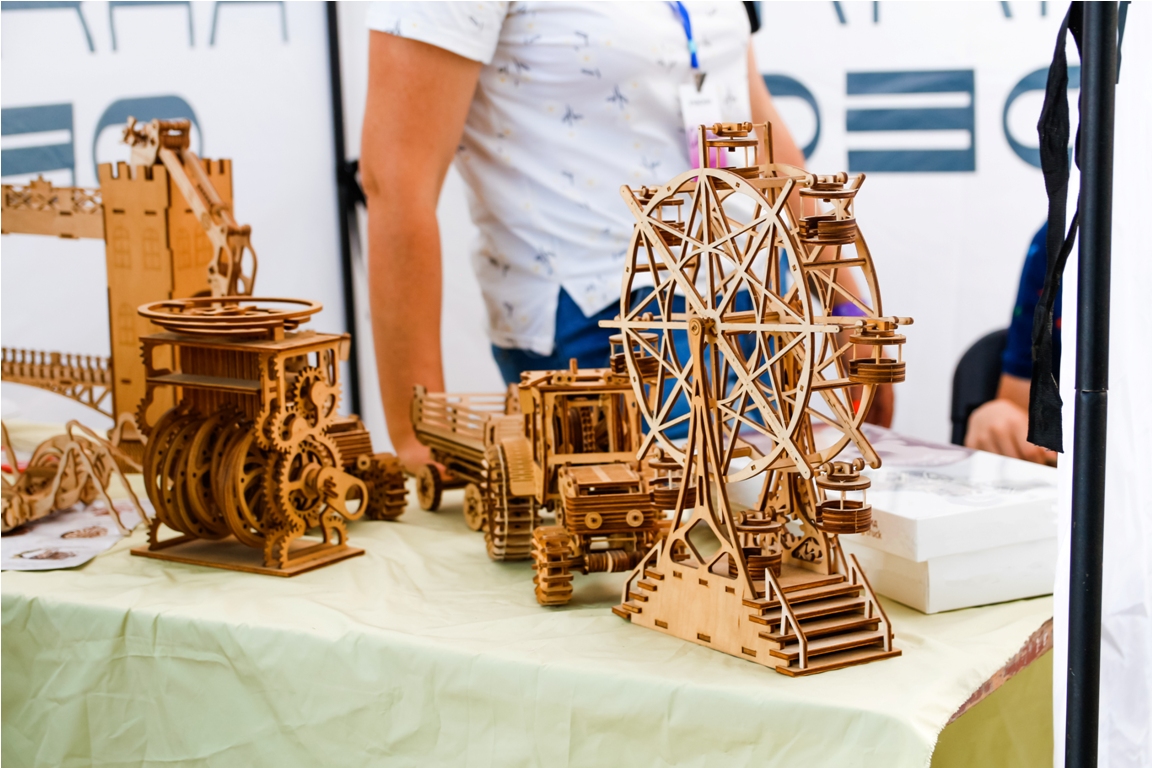wooden toys constructor in festival creativity cr 2023 03 14 08 13 01 utc