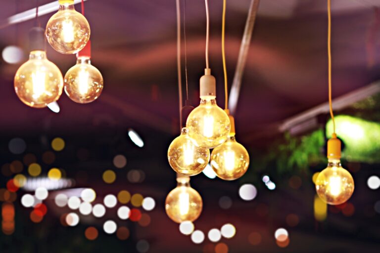 ceiling bulb lights indoor blur bokeh background 2023 11 27 05 25 07 utc