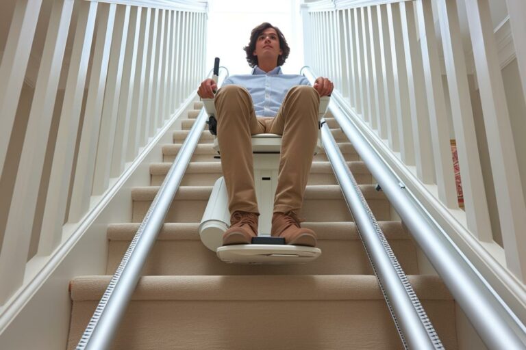 Monte-escalier étroit : debout ou assis, quel choix ?