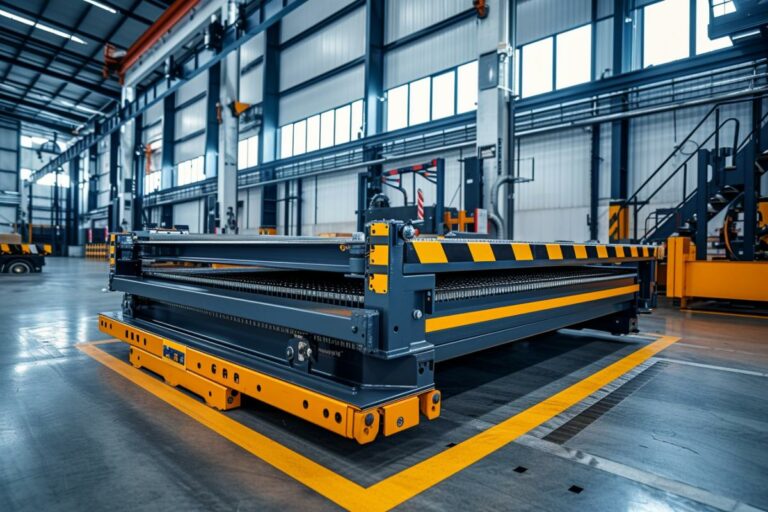 Table élévatrice industrielle : guide capacités et usages