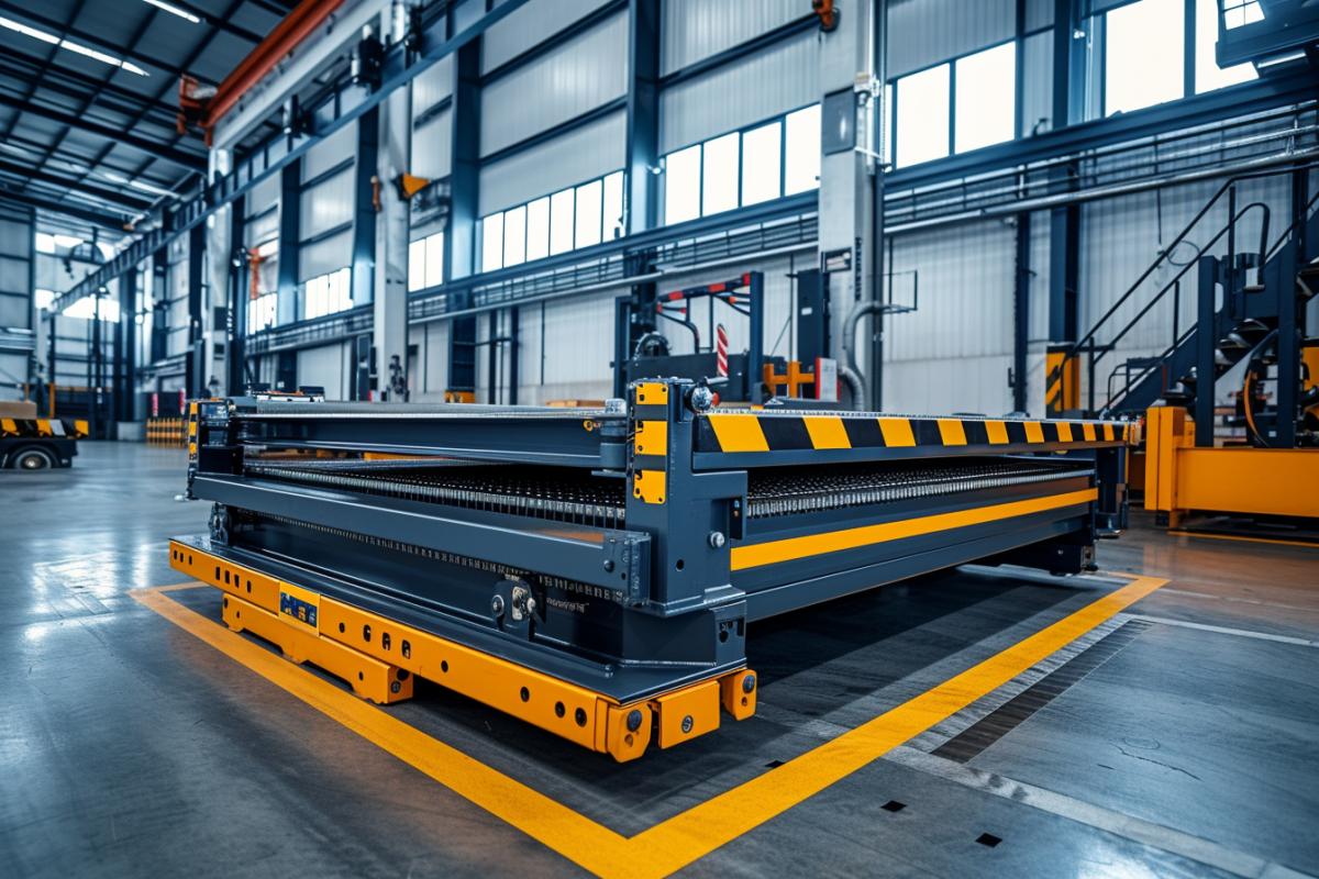 Table élévatrice industrielle : guide capacités et usages