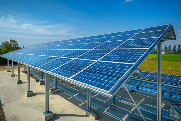 Tout savoir sur les structures métalliques pour panneaux solaires