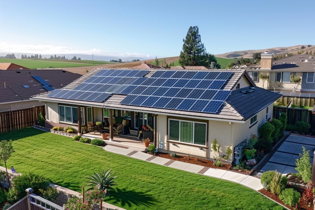 Calculer le nombre de panneaux solaires pour une maison 200m2 efficacement