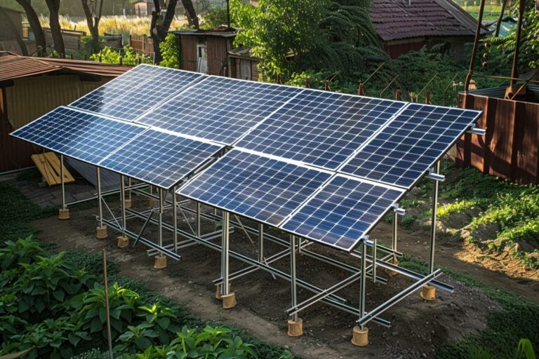 Guide facile : comment fabriquer un support pour panneau solaire soi-même