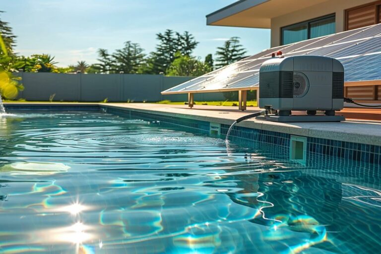 Comment alimenter votre pompe à piscine avec des panneaux solaires efficacement