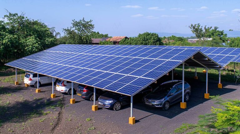 Carports solaires : la transition énergétique