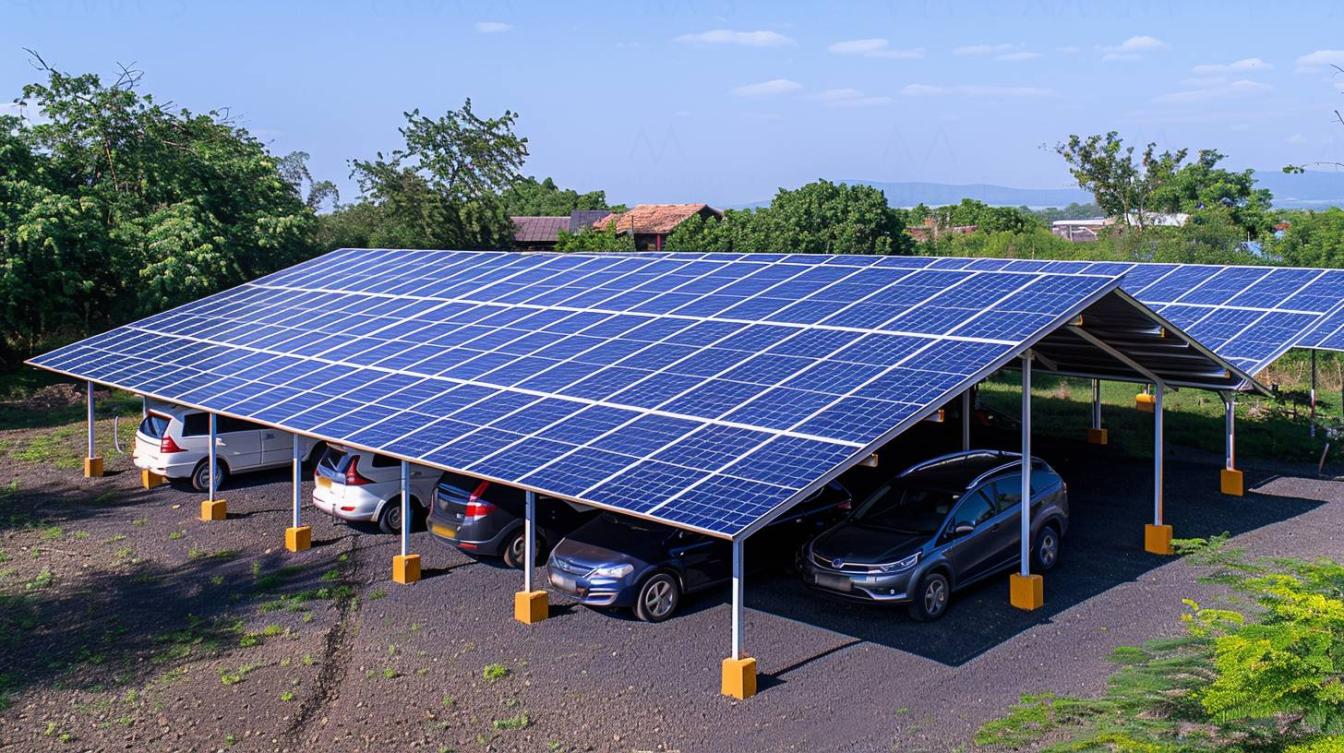 Carports solaires : la transition énergétique