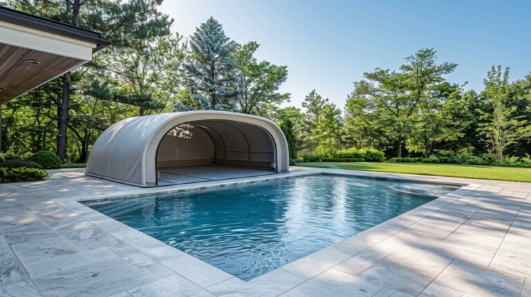Comment bien couvrir sa piscine semi-enterrée ?