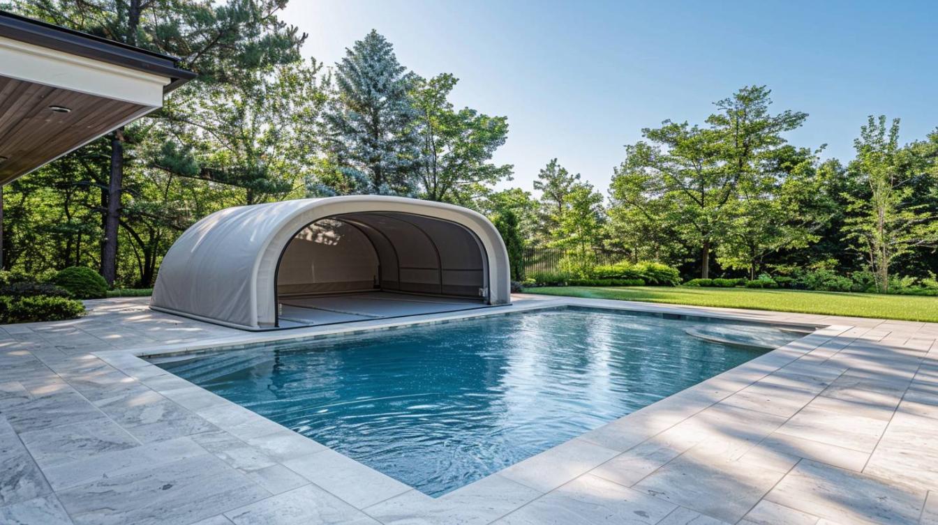 Comment bien couvrir sa piscine semi-enterrée ?