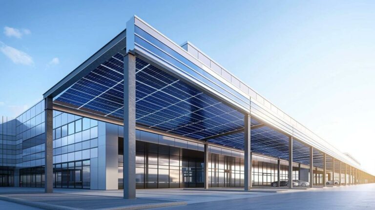Intégration efficace de carports solaires dans l&rsquo;architecture