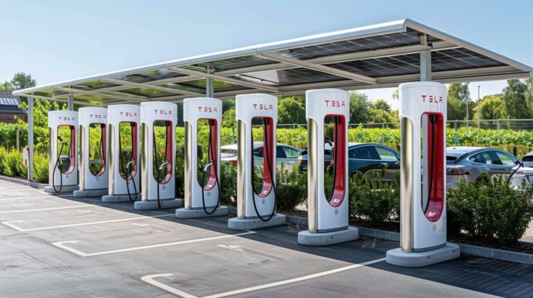 Le carport solaire pour recharger les véhicules électriques