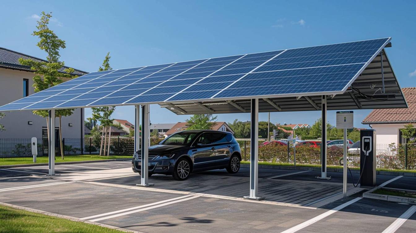 Le carport solaire : une solution économique