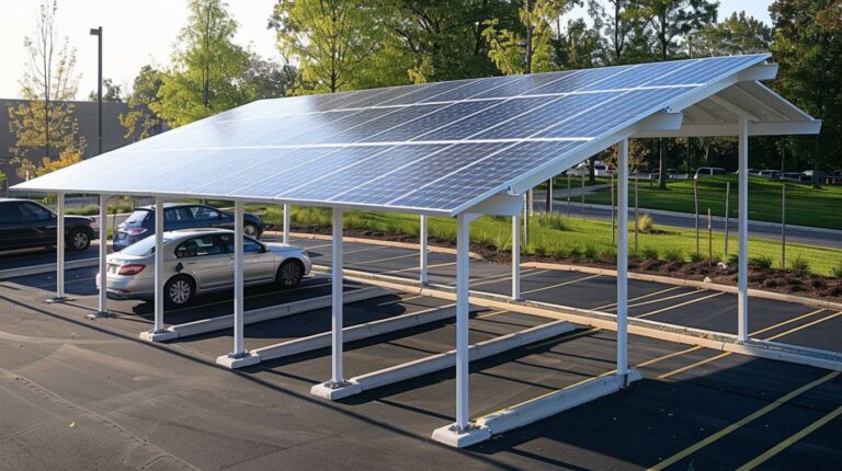 Le coût d&rsquo;un carport solaire