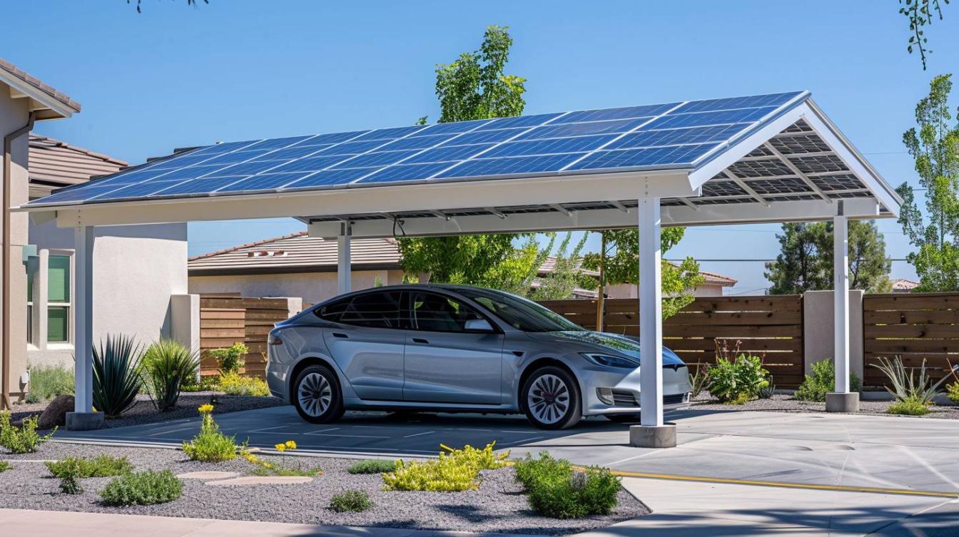Les avantages des carports solaires pour les particuliers