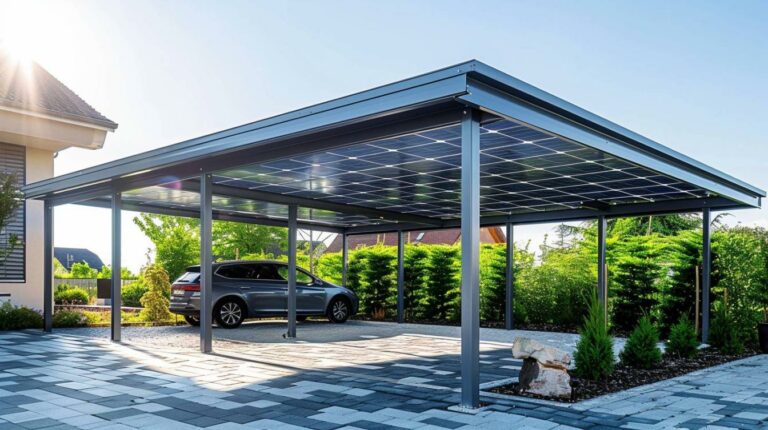 Les avantages du carport solaire en acier