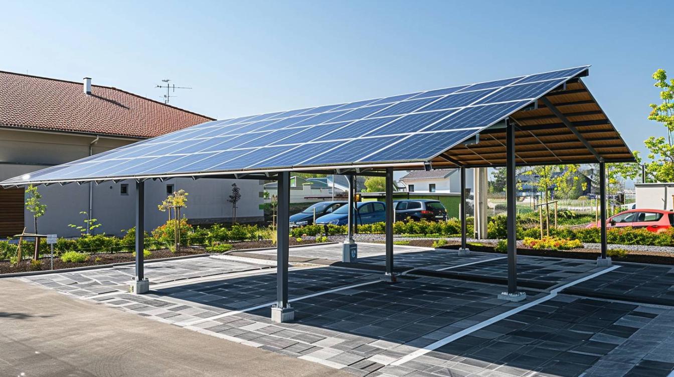 Les bénéfices financiers du carport solaire