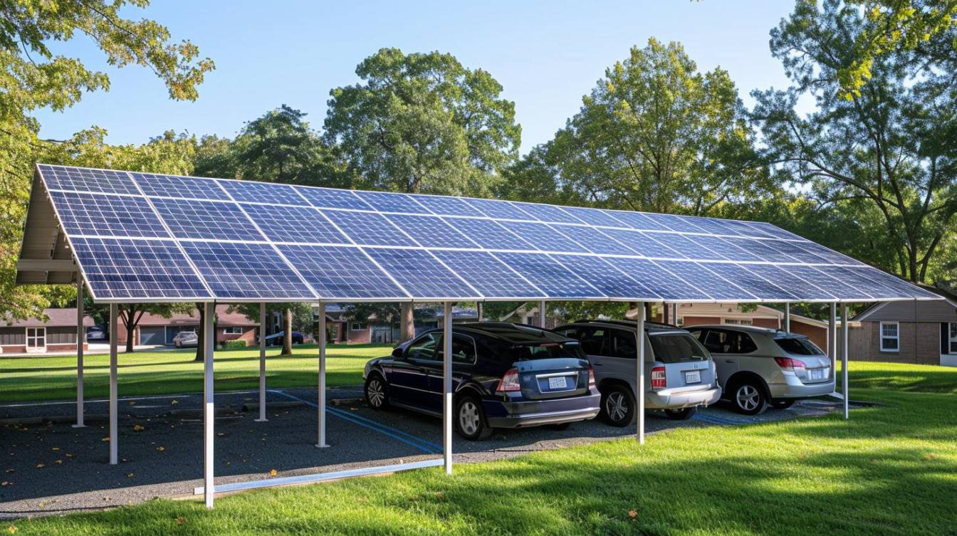 Les bienfaits écologiques des carports solaires