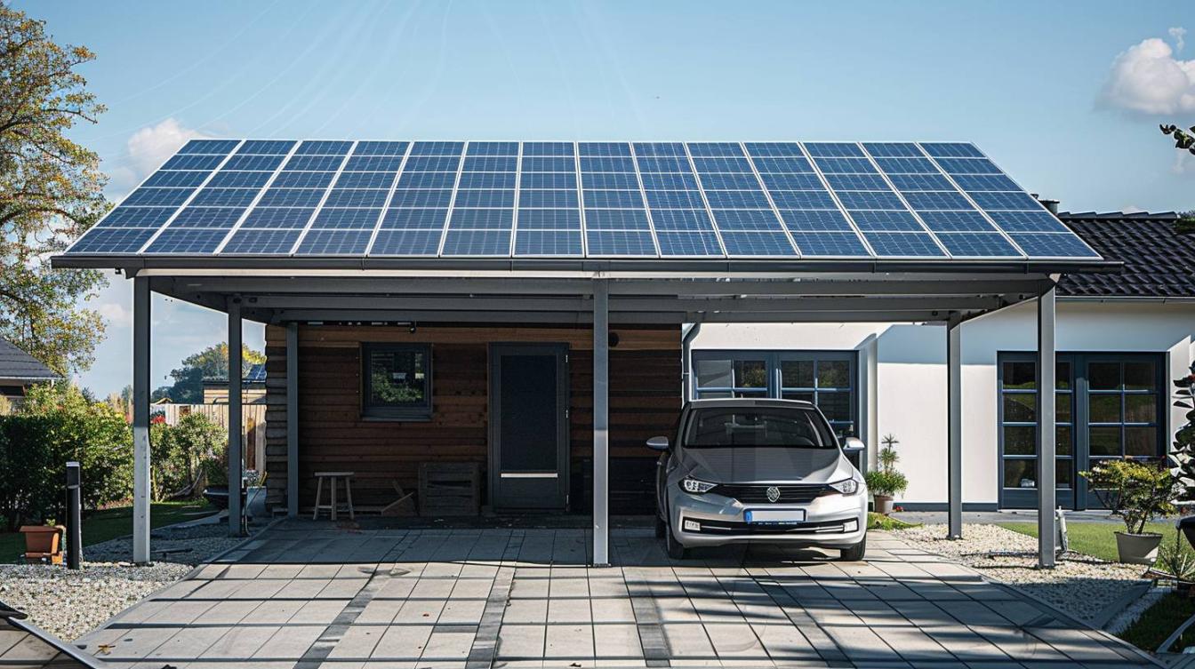 Optimisez votre carport solaire avec des panneaux photovoltaïques