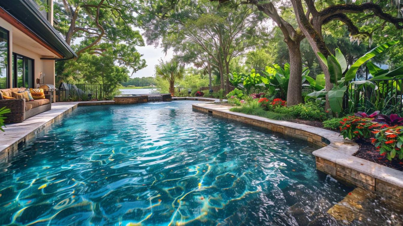 Pourquoi opter pour une piscine semi-enterrée ?