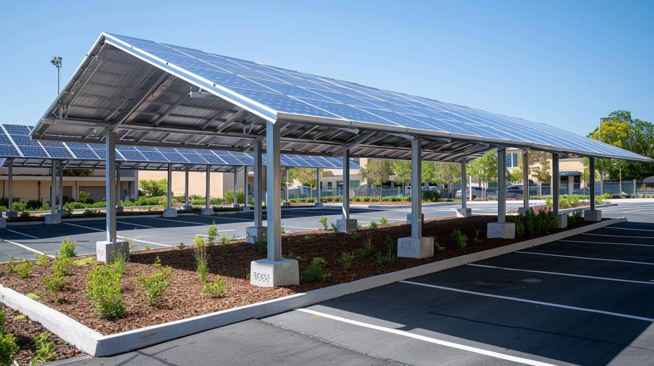 Problèmes des carports solaires