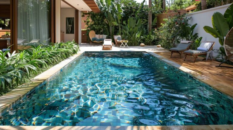 Quels avantages offre une piscine enterrée dans votre jardin ?