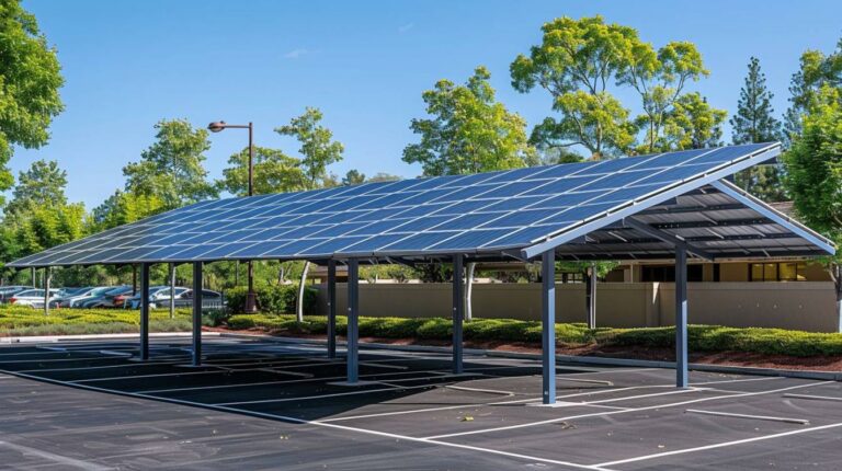 Écologie : les bienfaits des carports solaires