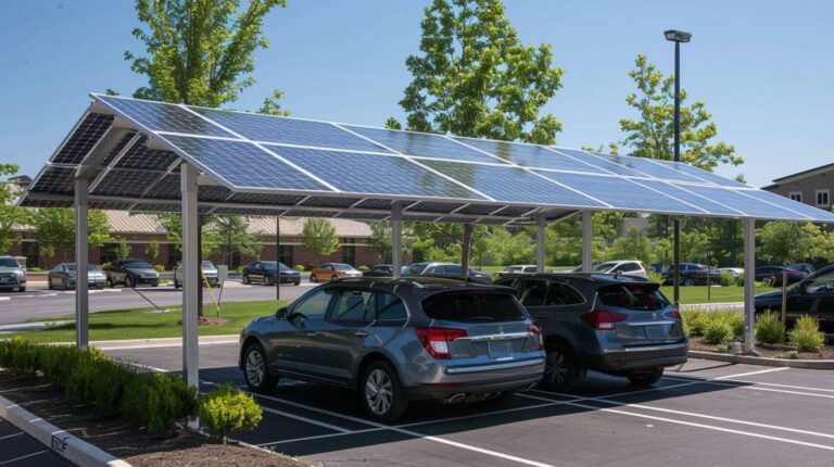 Les avantages du carport solaire par EDF