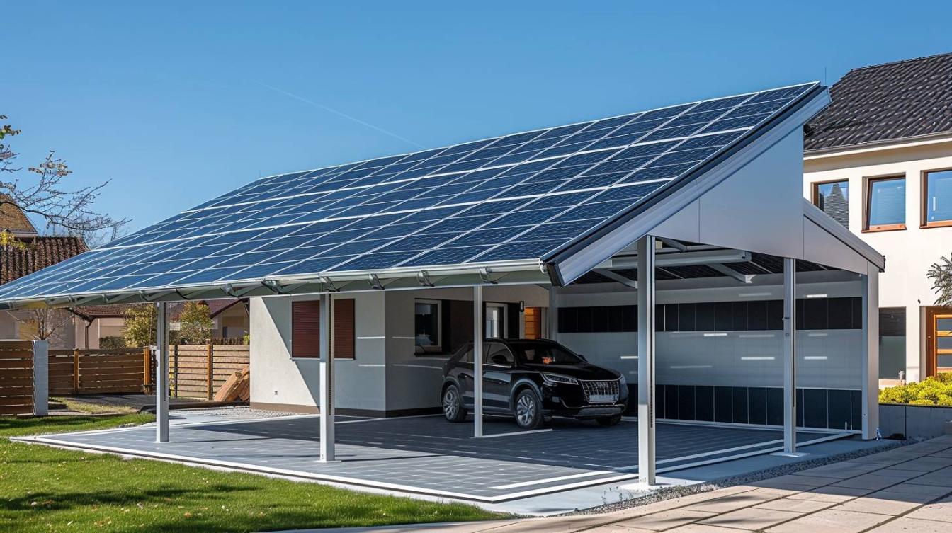 Optimisez votre espace avec des carports solaires hybrides