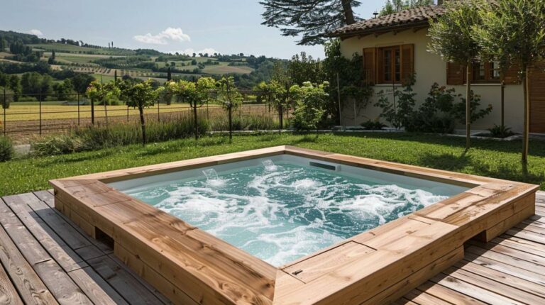 Pourquoi opter pour une piscine en kit bois carré pour votre foyer ?