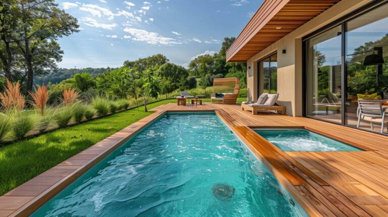 Pourquoi opter pour une piscine en kit en bois avec couloir de nage ?