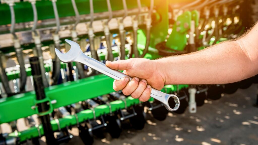 entretien et réparation des machines agricoles